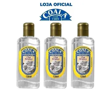 ￼Kit 3 Limpadores de Ambientes Coala Chá Branco - 120ml