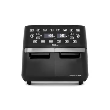 air fryer philco paf14a cesto duplo 14l 4 em 1
