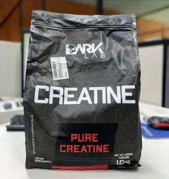 suplemento alimentar dark lab creatina monohidratada refil 1kg 100% pura