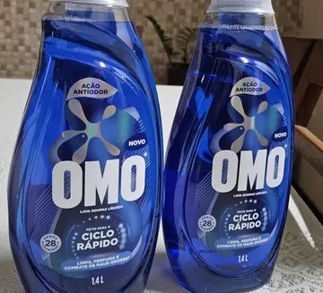 lava-roupas omo ciclo rápido ação antiodor 1,4l