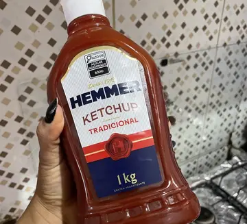 alimentos e bebidas hemmer ketchup tradicional 1kg