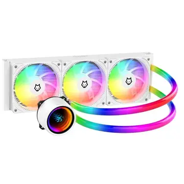 water cooler husky icy comet argb 360mm amd e intel branco hwt750br