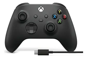controle de videogame xbox series ep2-40651 cabo usb preto
