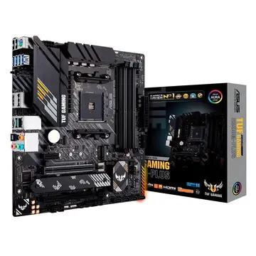 placa mãe asus tuf gaming b550m-plus am4 ddr4 m-atx preto