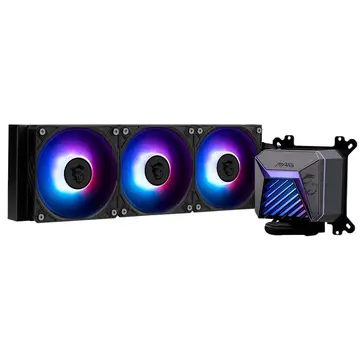 water cooler msi mag coreliquid a15 argb 360mm intel e amd preto cla15360