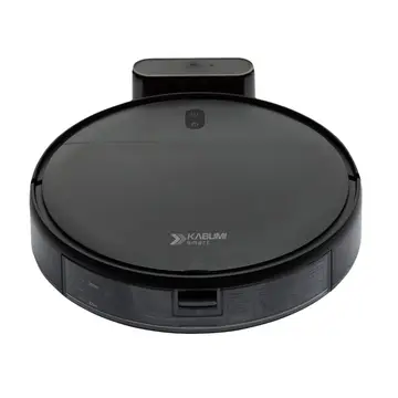 robô aspirador kabum smart 100 5 modos de limpeza sensor anti-queda carregamento automático aplicativo bivolt