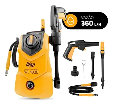 lavadora de alta pressão wap wl 1800 1400w 1500psi 360l/h 220v