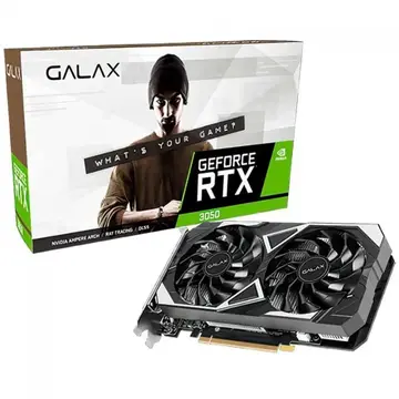 placa de vídeo galax rtx 3050 ex 6gb gddr6 dlss ray tracing 35nrldhp9oid