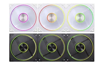 Kits Fans 3 em 1, 360mm ARGB Jungle Leopard Transwarp