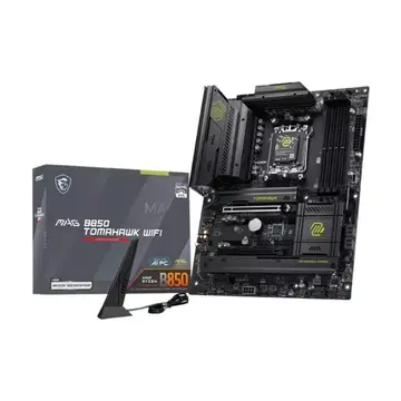 placa mãe msi mag b850 tomahawk wifi am5 4xddr5 chipset amd b850 atx