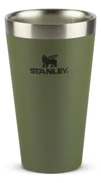copo térmico stanley pint adventure dried pine 473ml