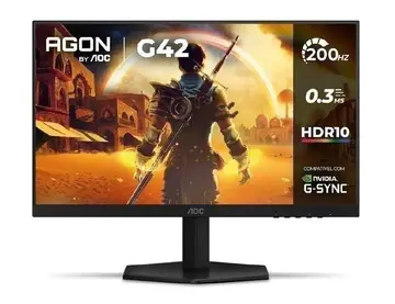 monitores aoc agon g42 27 200hz 0,3ms ips hdr10