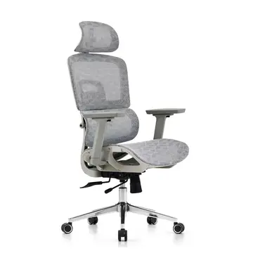 cadeira de escritório dr. office business pro dr-ch-bpr3dgh cinza mesh 3d altura ajustavel