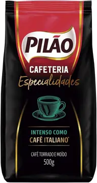 café pilão cafeteria especialidades italiano pouch 500g