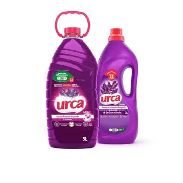 Kit Urca Lavanda : 1 Lava Roupas 3l + 1 Amaciante 2l