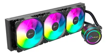 refrigeração líquida kalkan iota 360 argb preto