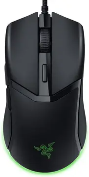 Mouse gamer Razer Cobra, cabo Speedflex, preto