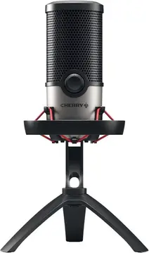 Cherry Microfone USB RGB Série 3.0, 6.0 e 9.0 PRO da UM para PC, Mac, Jogos, Gravação, Transmissão, Podcasting, Studio e Condensador de Comp