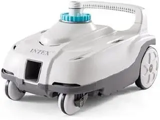 Intex, aspirador de pó robô para limpeza de piscinas, funcionamento sob a pressão da água limpa, ZX100