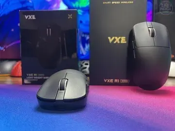 Mouse Sem Fio Dragonfly R1 Se PAW3395SE 500mAh