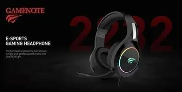 Headset Havit H2232d, Gamer, Iluminação RGB, com Microfone