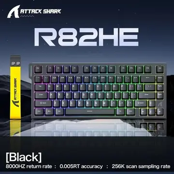 Teclado Magnético Attack Shark R82 He