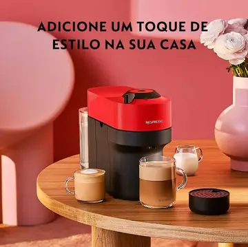Cafeteira Nespresso Vertuo Pop Vermelho Pimenta 127v