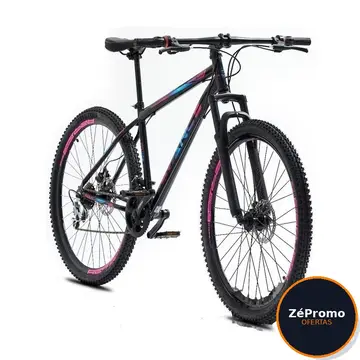 bicicleta avance mtb aro 29 aço susp at 21v freio a disco