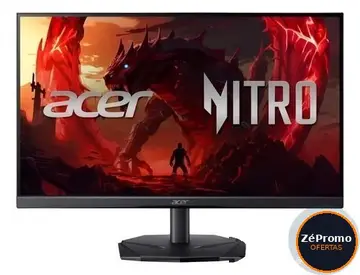 monitor gamer acer nitro kg251q x0biip 24,5 200hz full hd