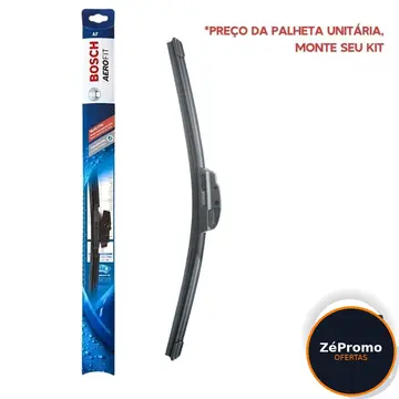 palheta limpador de para-brisa bosch aerofit silicone