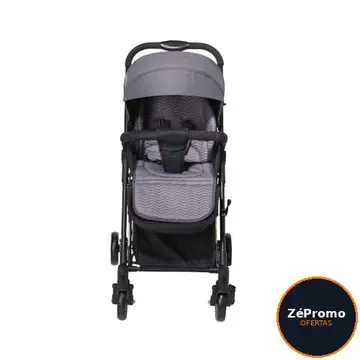 carrinho de bebê maxi baby carrinho de bebê passeio 2 em 1 vira balanço maximo preto