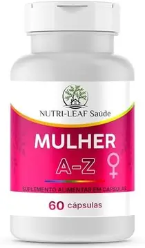 MULHER A Z Vitaminas e Nutrientes Essenciais Para Todas as Fases da Vida | Suplemento com 22 Vitaminas e Minerais para Energia, Disposição, 