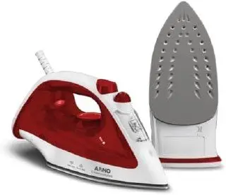 ferro de passar arno essentialgliss 1100w rosa