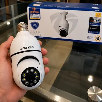 Câmera de Segurança Lâmpada Techfun Wi-Fi PTZ 1080p com Visão Noturna e Áudio Duplo