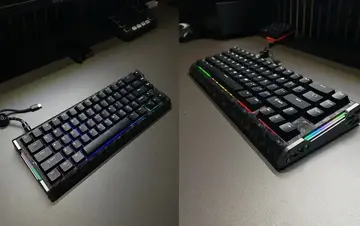 teclado attack shark r68 carbon he