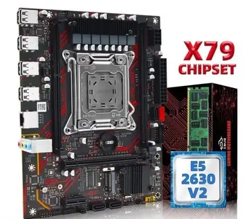 Kit Zsus X79 + Xeon E5 2630 V2 sem ram