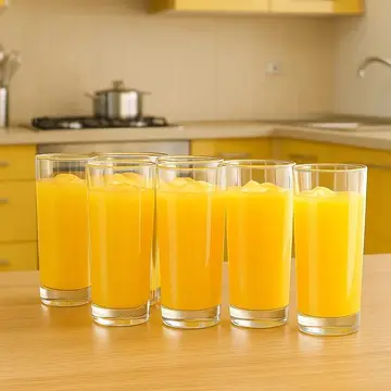 jogo copos vidro ruvolo 255ml long drink