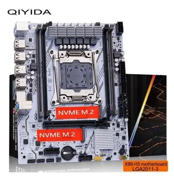 Placa Mãe X99-H5 Qiyida D4 LGA 2011-3