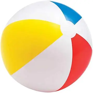 bola de praia intex lisa media