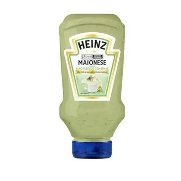 maionese heinz alho tostado com ervas 215g