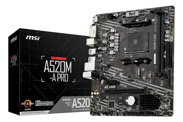 Placa Mãe MSI A520M