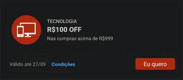 Cupom Shopee Tecnologia !