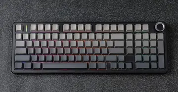 teclado mecanico aula f99 pro tri-mode hot swappable