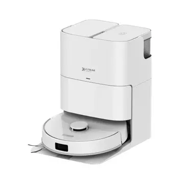 Robô Aspirador e passa pano KABUM! smart K4000, Base Autolimpante, MOP Duplo Extensível, IA, 20000Pa, 220V, Branco - KSAR400020BR