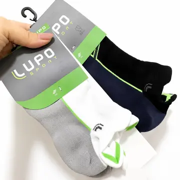 meias lupo dry soquete curto anti bolhas corrida