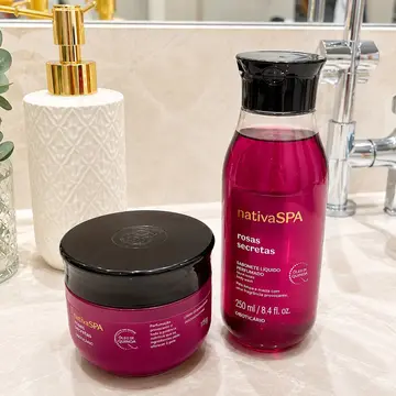 higiene pessoal rosas secretas nativa spa rosas secretas sabonete liquido 250ml