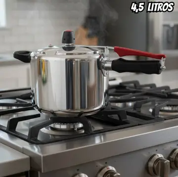 eletrodomésticos clock panela de pressão 4,5l