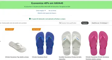 calçados havaianas chinelos