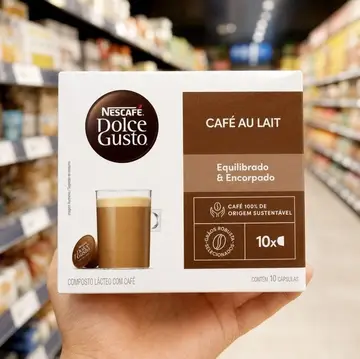 cápsulas nescafé dolce gusto café au lait 10 cápsulas