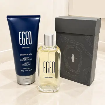 perfumaria o boticário egeo original kit presente 2 itens